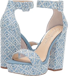 caiya block heel sandal
