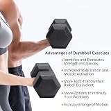 Yaheetech 2x10kg Dumbbells Set Hex Head PVC Coated Non Slip Grips view 8
