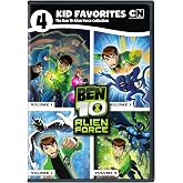 4 Kid Favorites Cartoon Network Classic Ben 10 Alien Force (DVD)