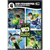 4 Kid Favorites Cartoon Network Classic Ben 10 Alien Force