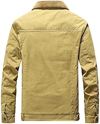 Vcansion Men's Classic Sherpa Trucker Jacket