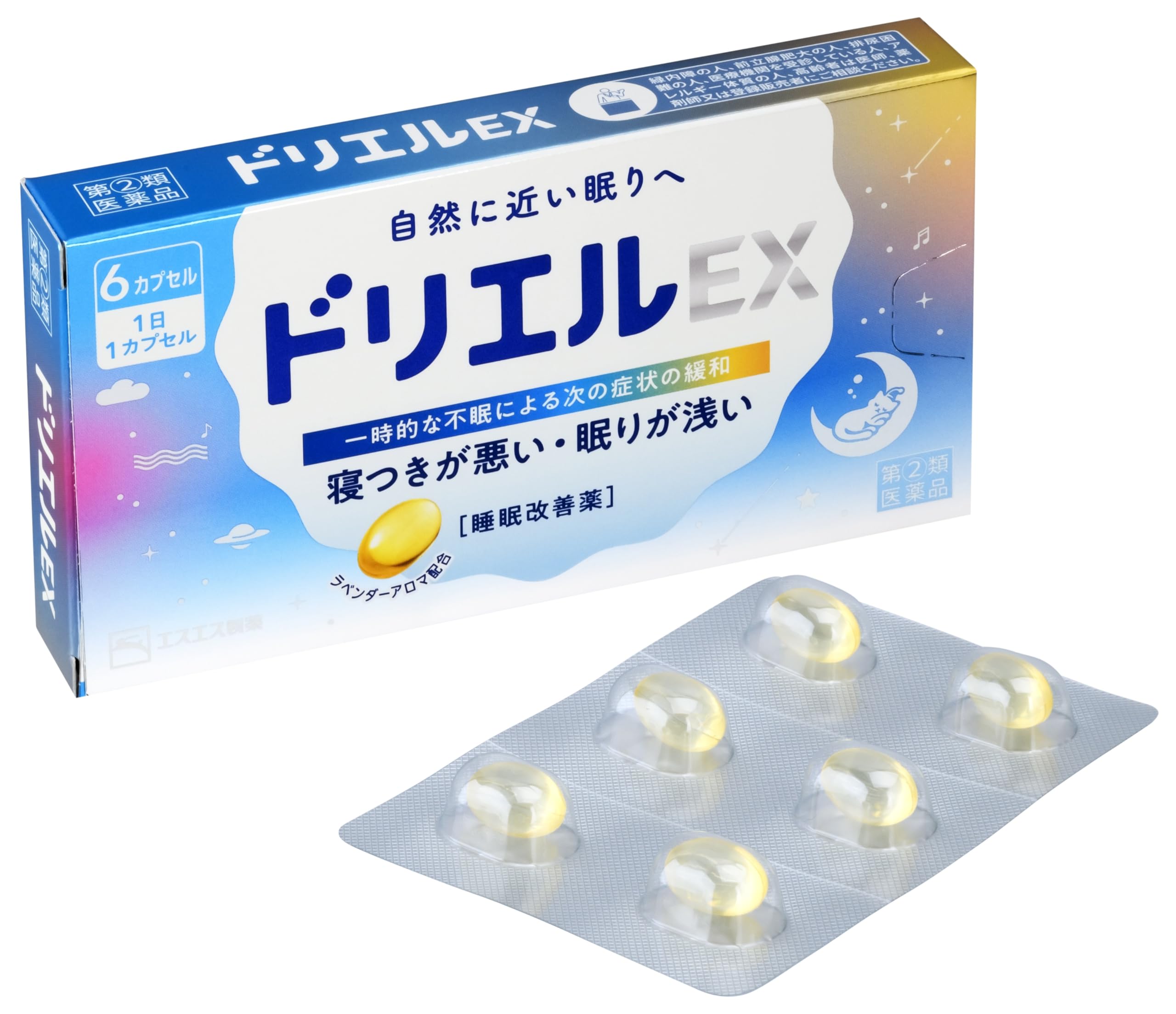 大正製薬 ドリエルEX 6カプセルの商品画像