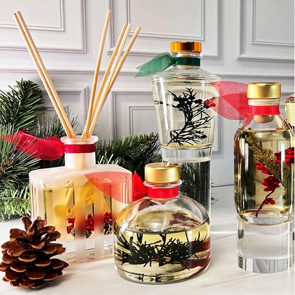 LOVSPA BIRCHWOOD PINE REED DIFFUSER SET, LIVING ROOM DECOR, HOME FRAGRANCE