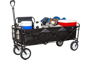 MacSports WTCX-100 Mac Sports Extended Wagon Bag & Storage, Long, Black