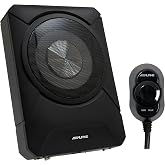 Alpine PWE-S800 8" Compact Powered Subwoofer Enclosure