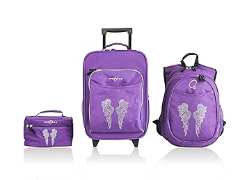 backpack and suitcase set