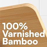 H&S Bamboo Recipe Book Stand with 6 Angles – Hands Free Cookbook Holder view 4