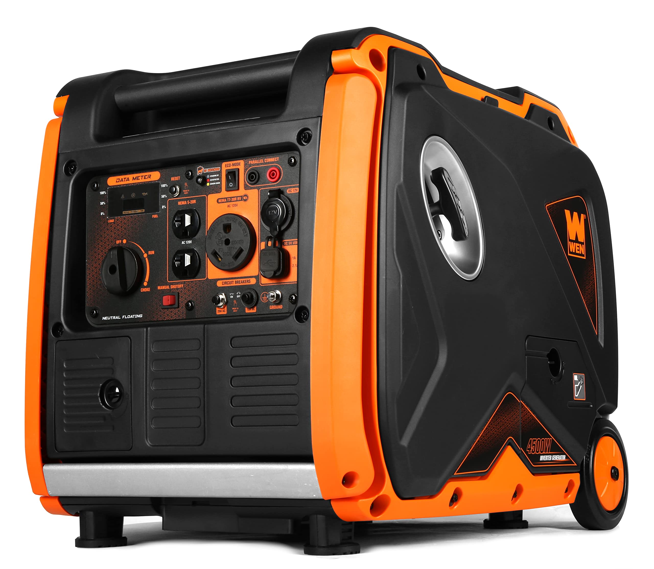 WEN 56450iX Dual Super Quiet 4500-Watt RV-Ready