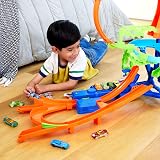 Hot Wheels Stunt Track Mid-Air Crash 1:64 Scale Die-Cast Car Toy view 2