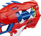 Nerf DinoSquad Raptor-Slash Dart Blaster 6 Dart Drum Slam Fire Includes 6 Darts view 1
