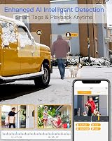 ARENTI 5G/2.4G Pan Tilt Outdoor Security Camera 2.5K 4MP WiFi CCTV view 9