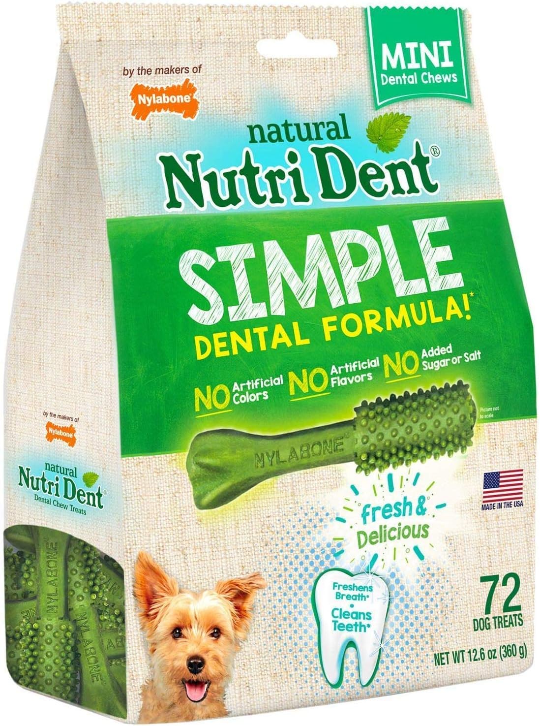 nutri dent mini dental chews