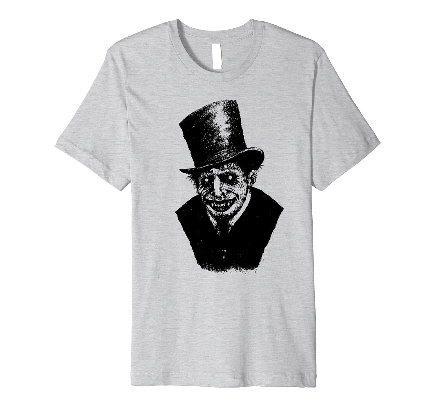 Top Hat Monster Shirt Zombie Halloween Party T-Shirt- TPT