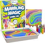 Skillmatics Marbling Magic Paint Kit for Kids Marbling Art Craft Set view 6
