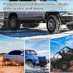 00108 Mud Flaps for Trucks, 2" Hitch Mounted