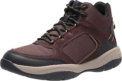 clarks sneakers mens brown