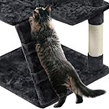 Yaheetech Cat Tree 158cm Cat Tower with Scratching Posts and 2 Houses view 9