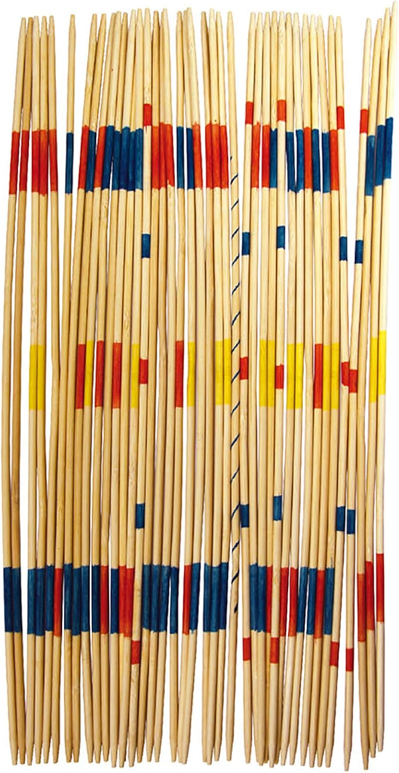 Mister Gadget Gigante Mikado Game 41pc Wooden Jumbo Pick Up Sticks 37.9cm