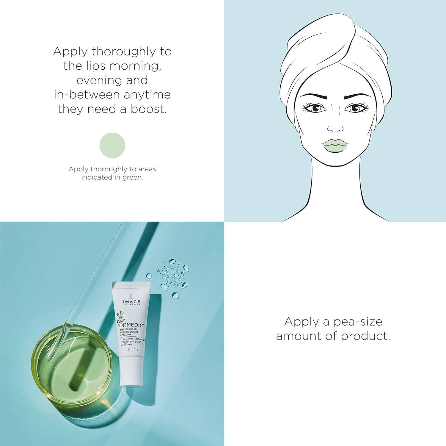 IMAGE Skincare Ormedic Lip Enhancement Complex, 0.25: Premium Beauty