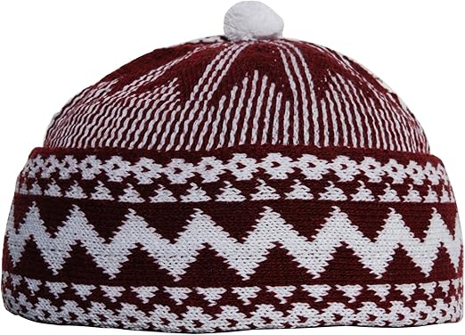 hat with ball on top