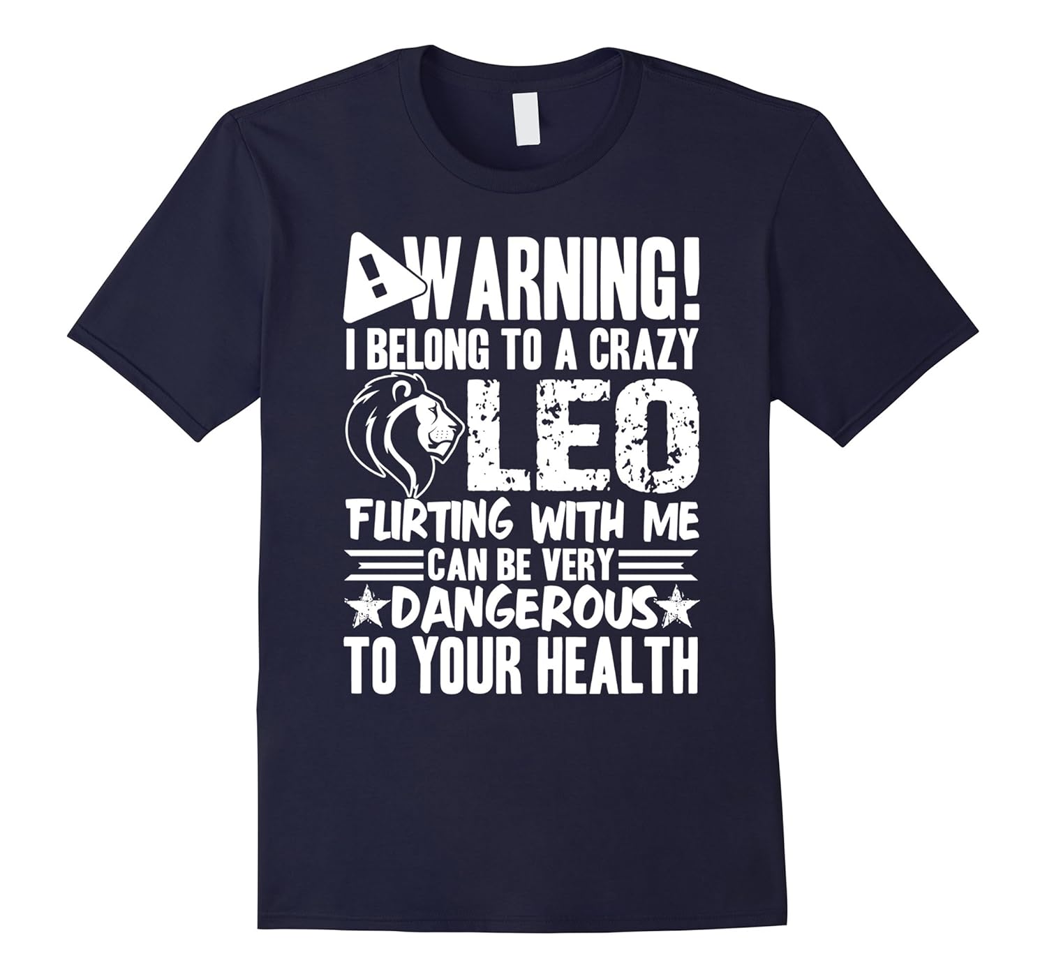 Leo Shirt - I Belong To A Crazy Leo T Shirt-ANZ