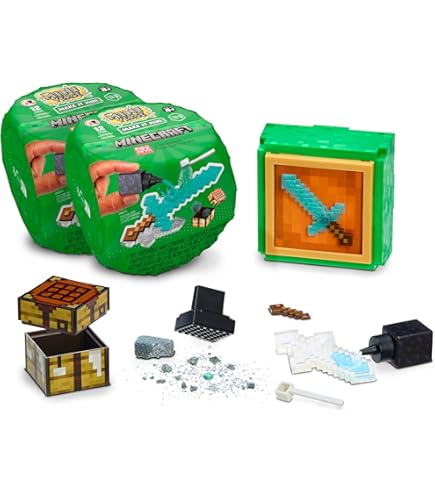 Amazon.com: Minecraft Unlimited Mini Figure Chest Series 1 (3