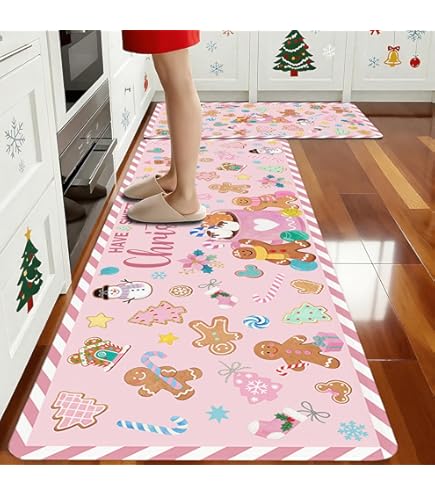 Anti Fatigue Kitchen Rugs With Rubber Backing, Waterproof Kitchen Mats For Floor, Non Slip Kitchen Runner For Sink – LoveStyle - View #4