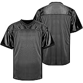 MESOSPERO Men Hip Hop Shirts Short Sleeve Sports Uniforms Sports Blank Football Jersey S-XXXL