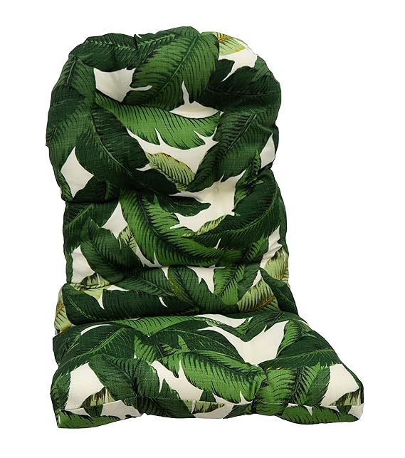 RSH Décor Adirondack Chair Cushion Green White Black