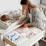 DIMJ 20Pack Closet Drawer Organisers White Non-Woven Fabric Dividers view 3