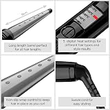 BaByliss Ceramic Curling Wand Pro 13-25mm 5 Heat 150-210C Grey/Black view 5