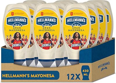 Gran Mayonesa Bocabajo Sin lactosa Sin gluten 430ml