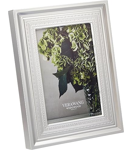 Amazon.com: Vera Wang by Wedgwood Love Picture Frame, 5x7, Silver