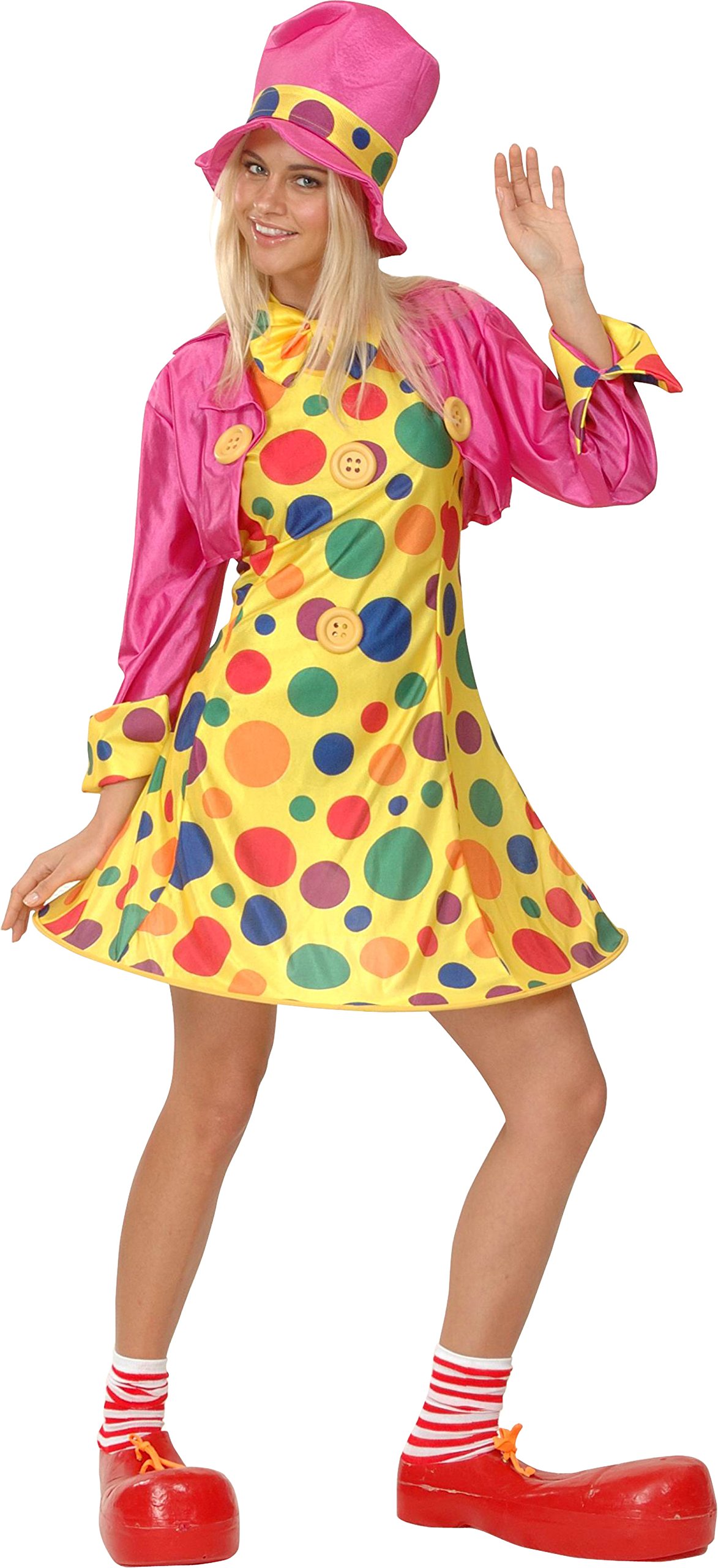 Ciao Fiori Paolo 25928 Lady Clown Size S Multi-Coloured