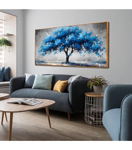 【 L出品 】 50×40cm size art Amazon.com: Ouzzlie Large Wall Art Landscape Wall Paintings for