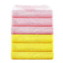 Metene 6 Pieces African Exfoliating Net, Colorful