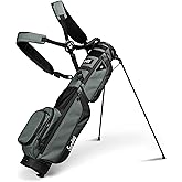 The Original Sunday Golf Loma XL Bag – Lightweight Golf Bag with Strap & Stand, Easy to Carry Pitch n Putt Stand Bag for Driving Range, Par 3 & Executive Courses, 3.4 lbs