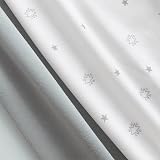 SPRINGSPIRIT Next to Me Crib Sheets Fitted 83x50cm Grey White Stars 2 Pack view 4