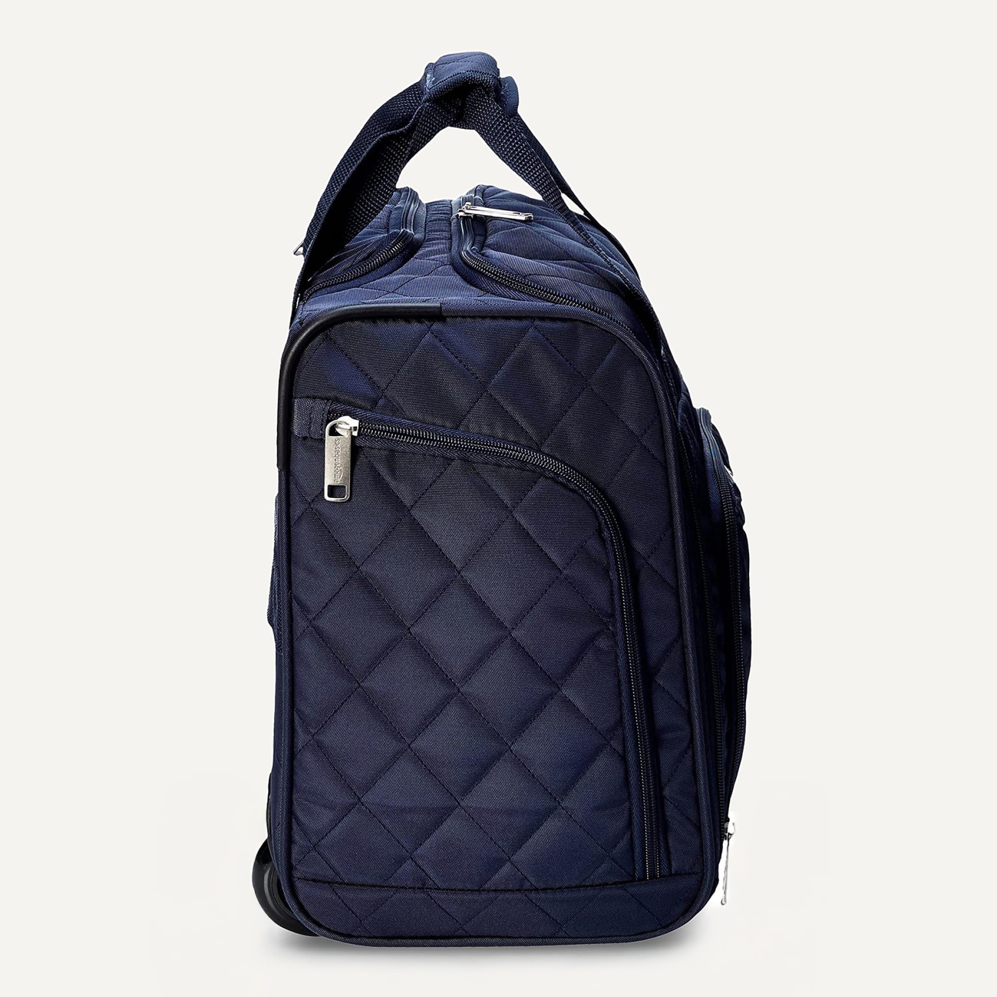 Amazon Basics Underseat Carry On Luggage with Wheels - 14