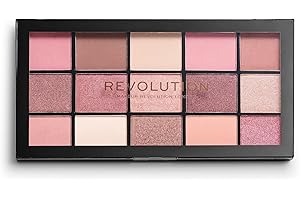 Makeup Revolution Reloaded Palette, Eyeshadow Palette, Includes 15 Shades, Lasts All Day Long, Cruelty Free, Provocative, 16.5g