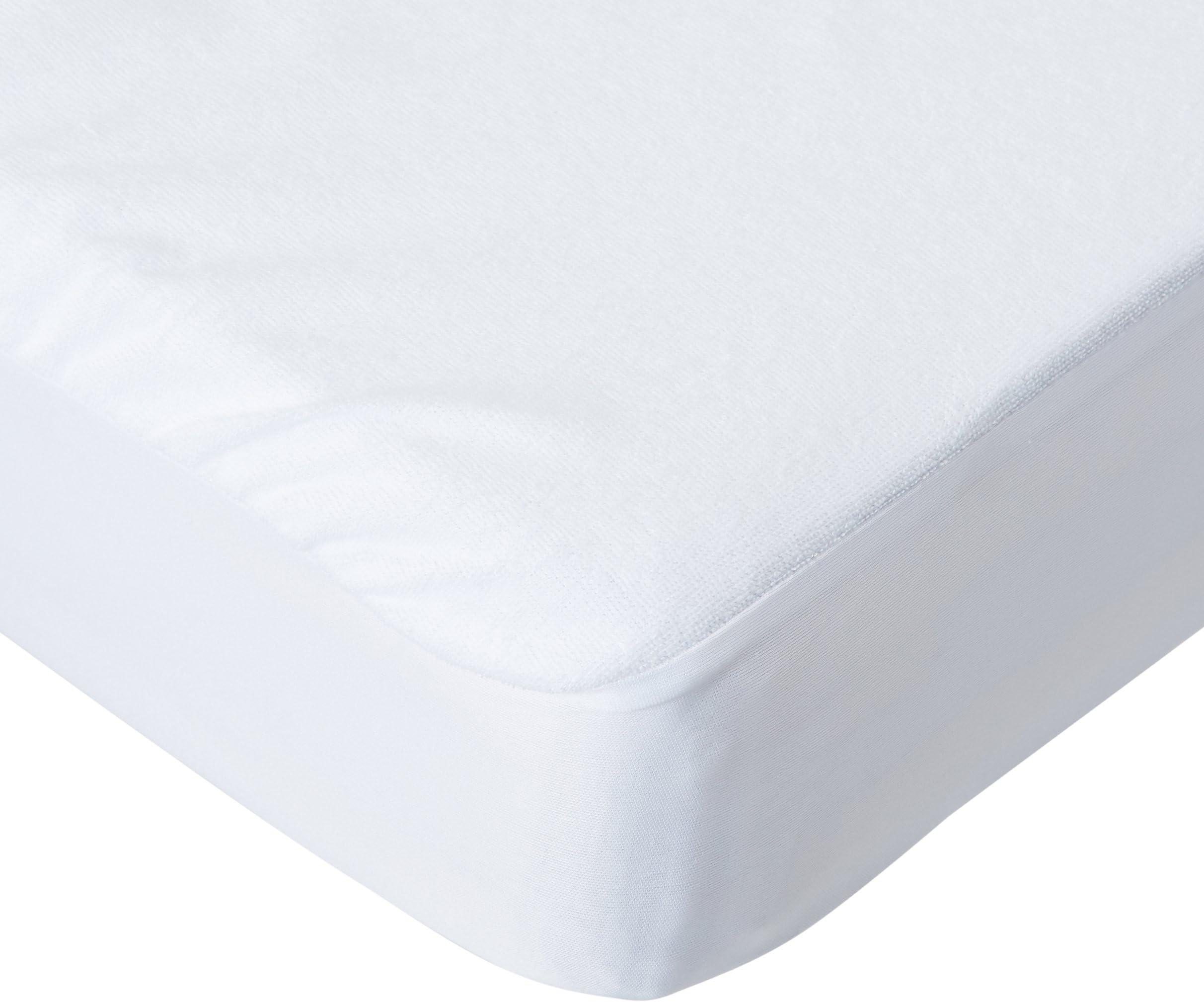 Primary Comfort Crib Mattress Pad – All Natural, Waterproof – Soft, Topper Style Fitted Mattress Protector for Baby Crib – Protects Child From Allergies, Allergens and Dust Mites – FREE eBook “Baby Health Tips” - Stain Protection and Design