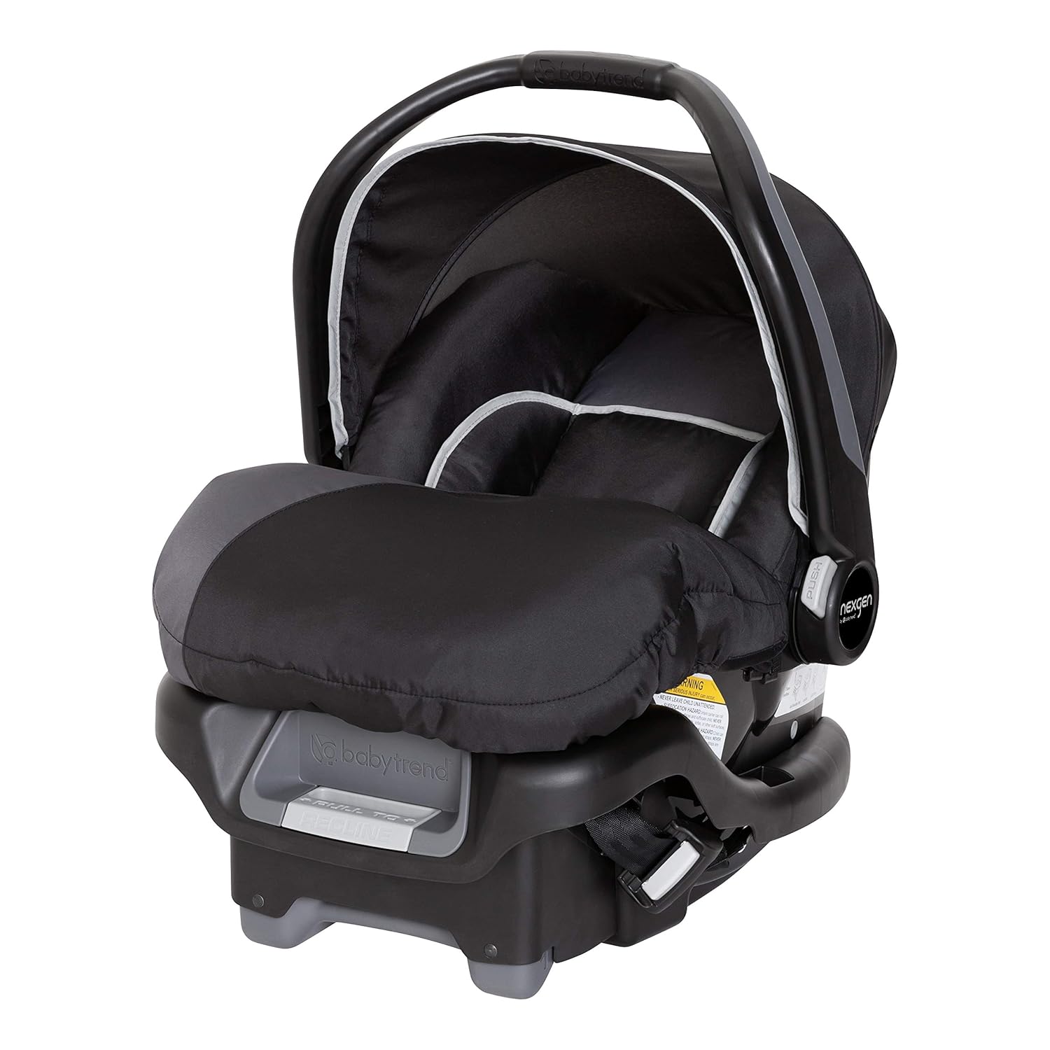 NexGen Ally 35 Infant Car Seat W/Comfy Cover, Castle Black