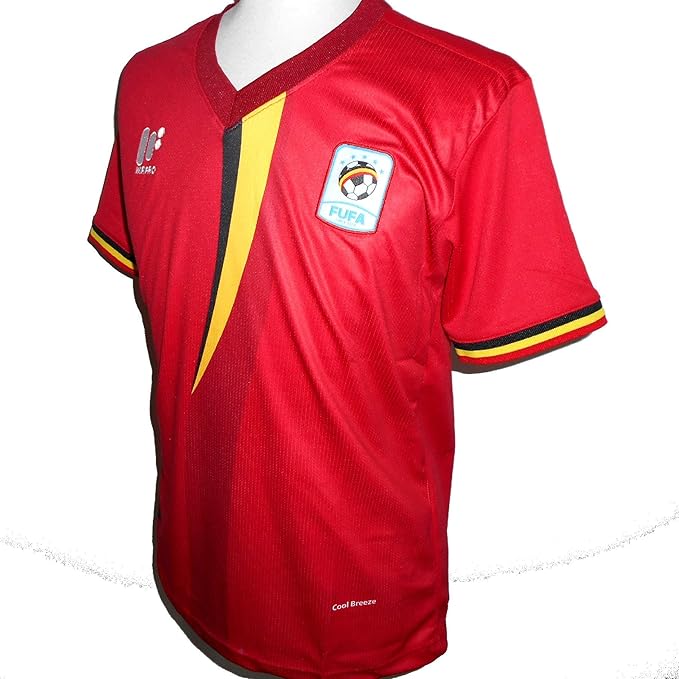Uganda Men's Home Football Shirt 20182019 Amazon.co.uk Sports & Outdoors