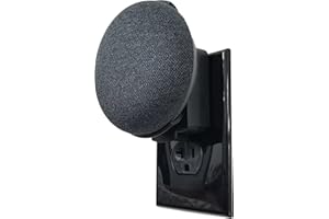 The Mini Back Pack: The First Simplest and Cleanest High-End Outlet Wall Mount Hanger Stand for Home Mini Voice Assistants by