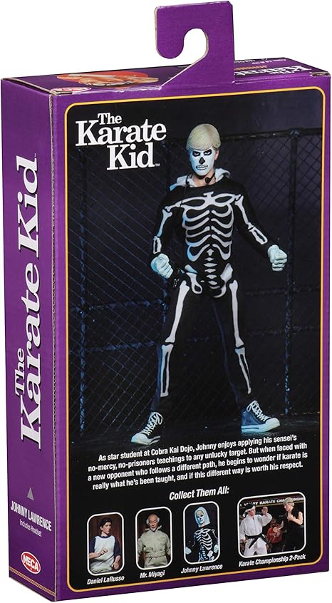Amazon Com Neca The Karate Kid Johnny Lawrence 8 Clothed Action Figures Toys Games
