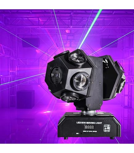 Amazon.com: ADJ Products, Sweeper Beam Quad LED, Colored LED Beams