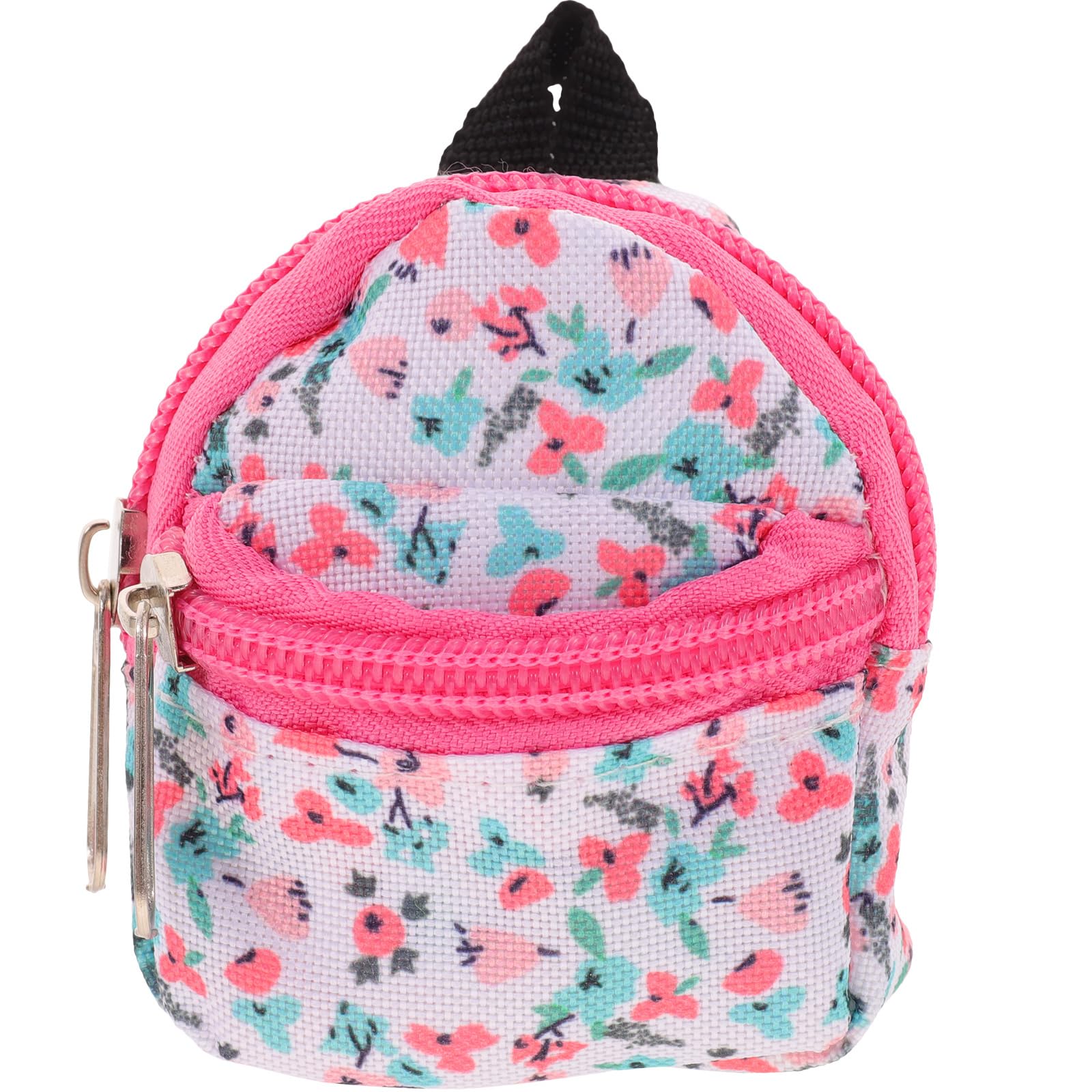 ibasenice Doll Backpack Miniature Schoolbag Decorative Mini Backpack for Doll House Display and Photography Props Portable 3.15X2.95X0.47In