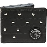 JINX Netflix's The Witcher Armored Up Bi-Fold Wallet, Black, Standard Size