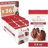 Russell Stover .6Oz Milk Chocolate Pecan Delight Snack Size | Stocking stuffer, Christmas candy quick gifting, Christmas chocolate, holiday treat time, Christmas candy stockings filler