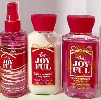 Amazoncom Bath Body Works Be Joyful 3 Oz Body Lotion